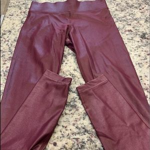 Carbon 38 faux leather leggings